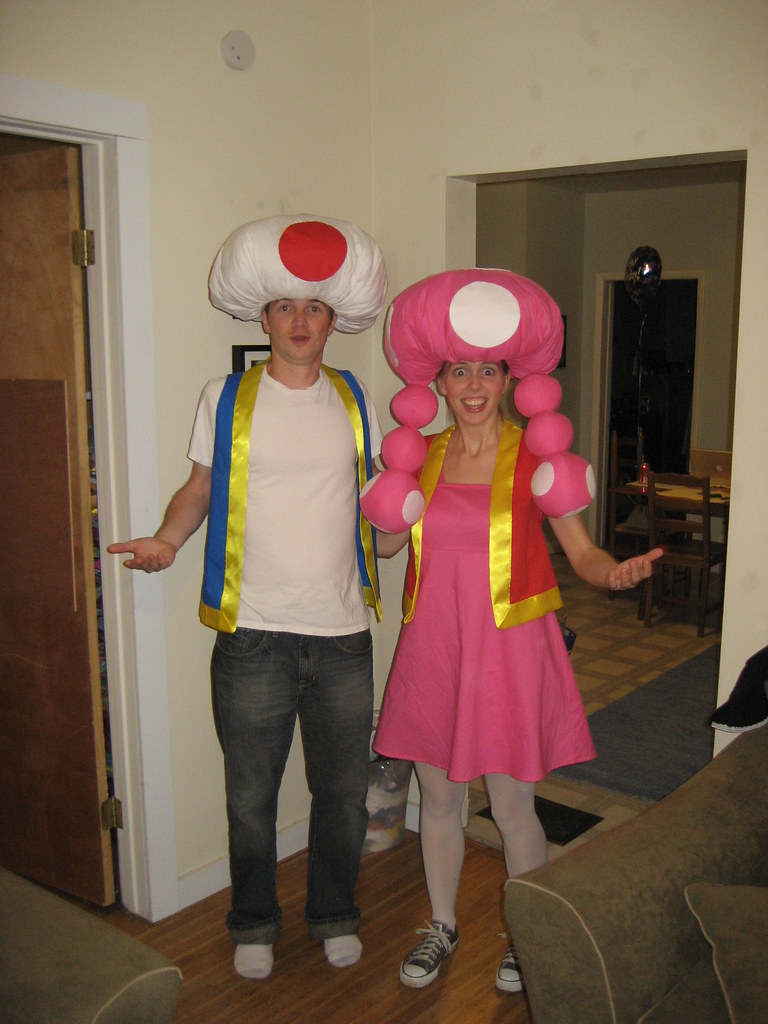 Toadette Costume Toad and Toadette