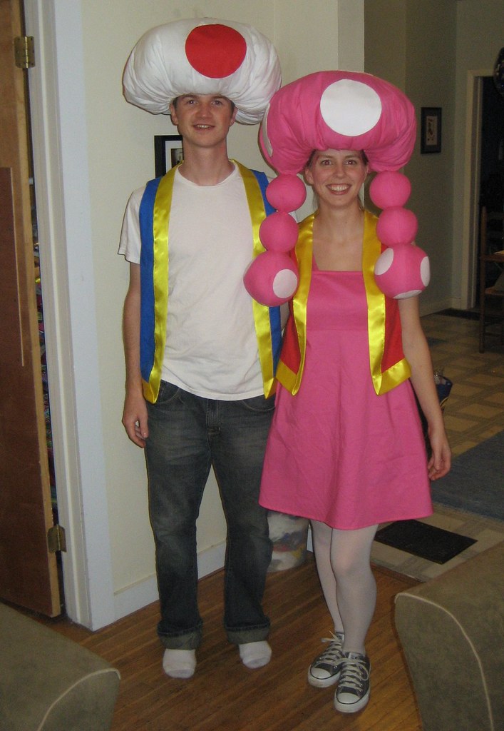 Toadette Costume Toad and Toadette
