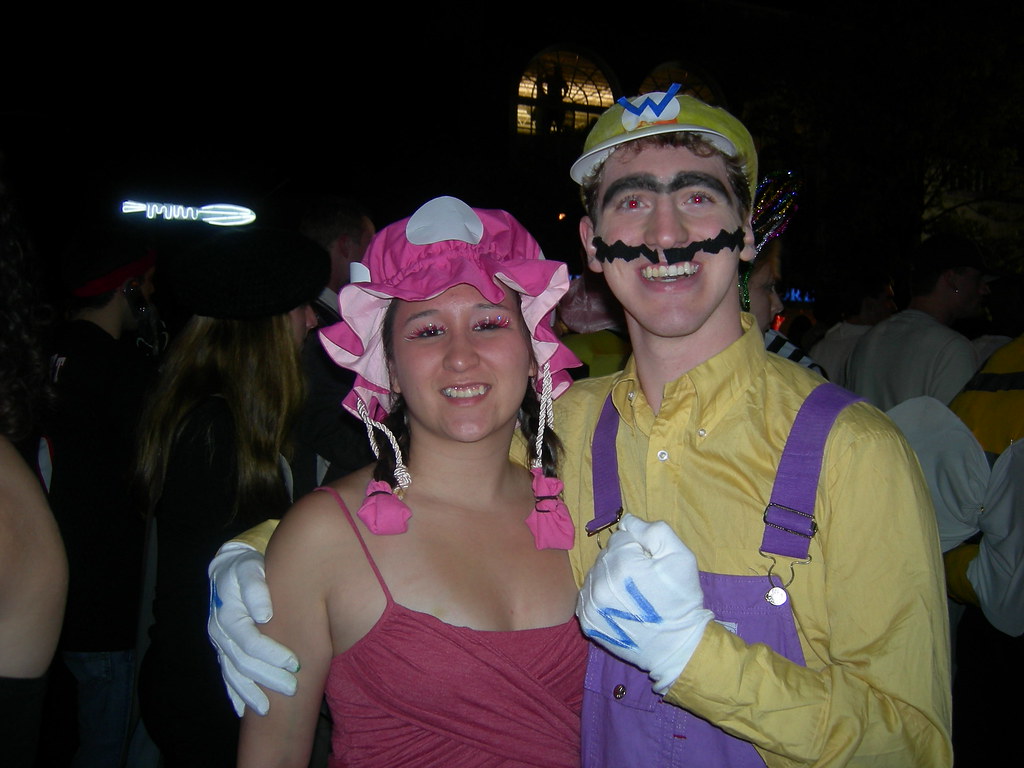 Toadette Costume wario and toadette!