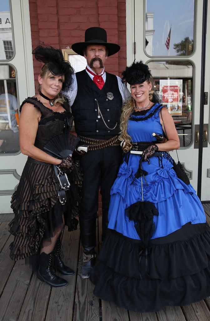 Wyatt Earp and admirers