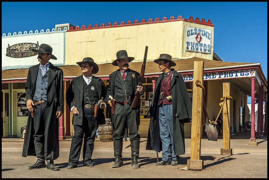 Wyatt Earp and friends