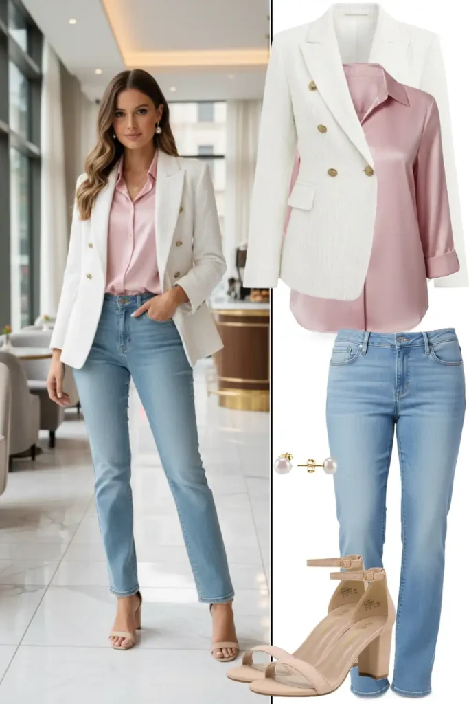 25 Chic Casual Outfits with Jeans and a Blazer - Your Ultimate Everyday Style Guide 25 Chic Casual Outfits with Jeans and a Blazer - Your Ultimate Everyday Style Guide
