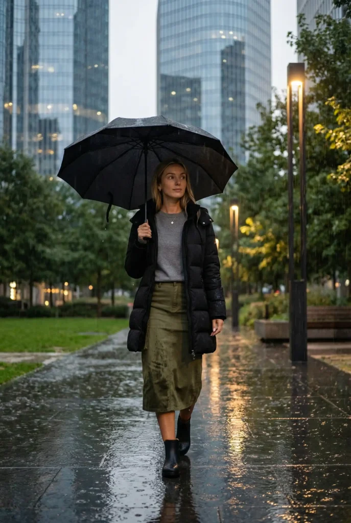 25 Rainy Day Outfits for Women – Chic Looks to Stay Stylish in Wet Weather 25 Rainy Day Outfits for Women – Chic Looks to Stay Stylish in Wet Weather