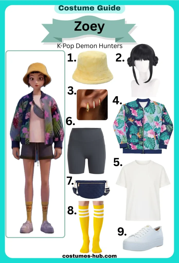 Zoey (Undercover) Costume