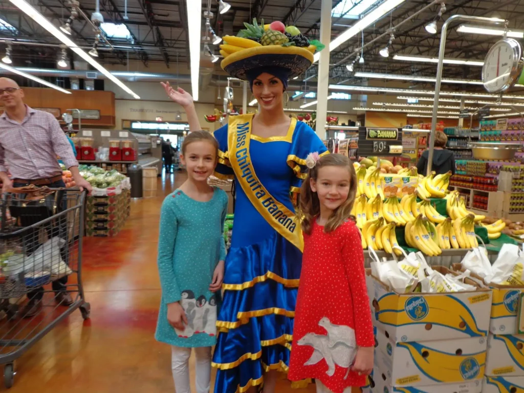 Miss Chiquita (Bananas) Costume from Mascotation Miss Chiquita (Bananas) Costume from Mascotation