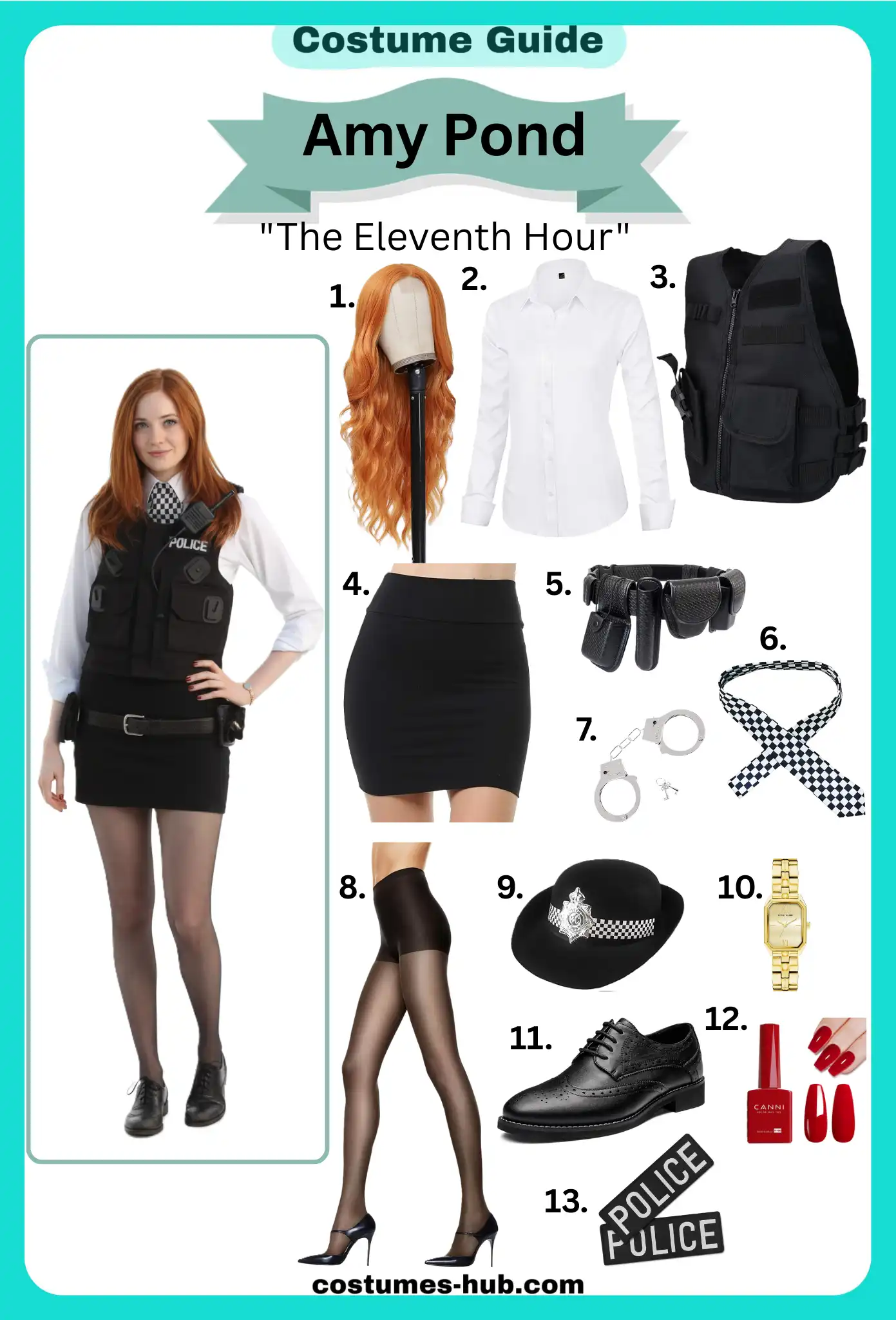 Amy Pond Costume from Doctor Who's "The Eleventh Hour" Amy Pond Costume from Doctor Who's