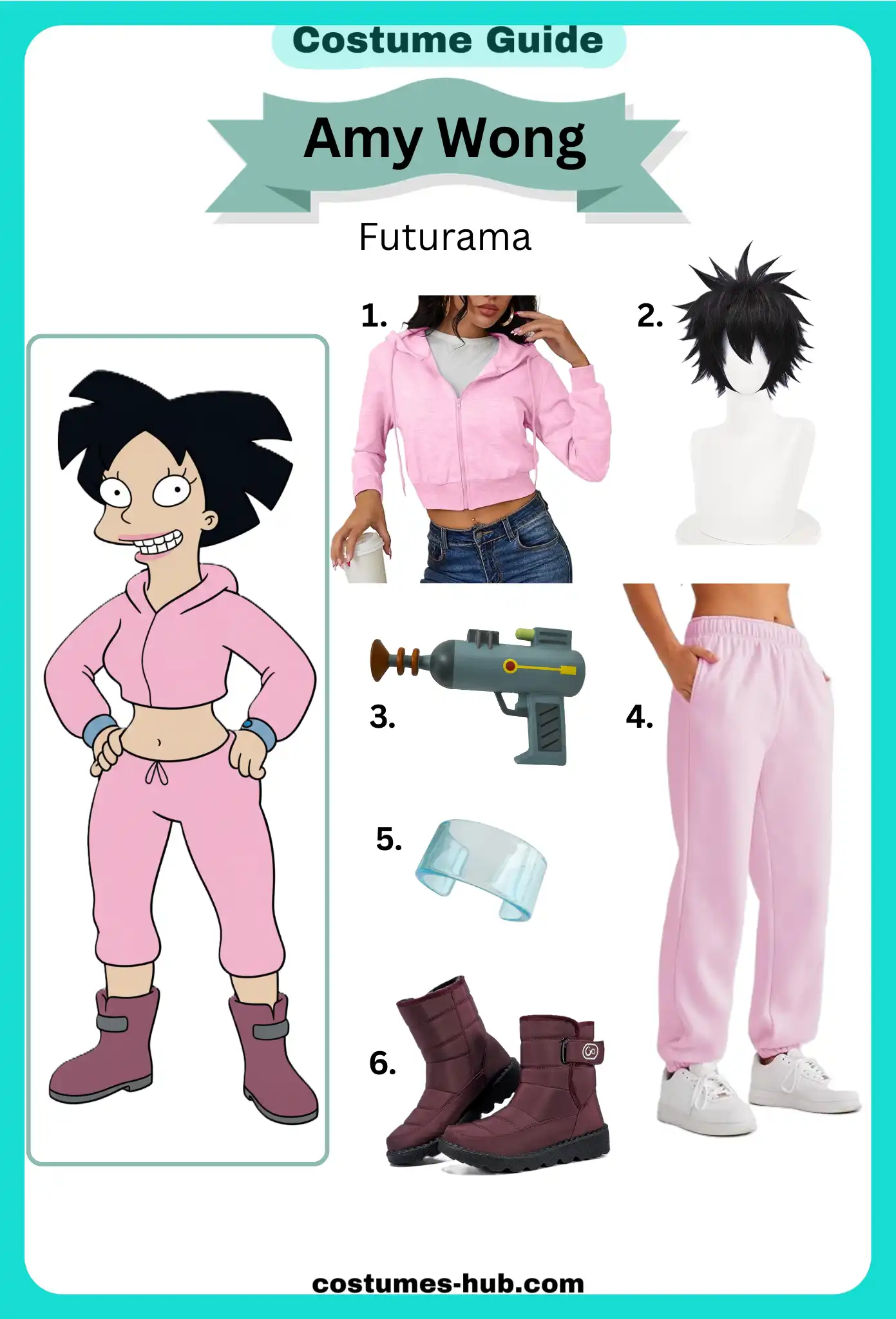Amy Wong Costume from Futurama