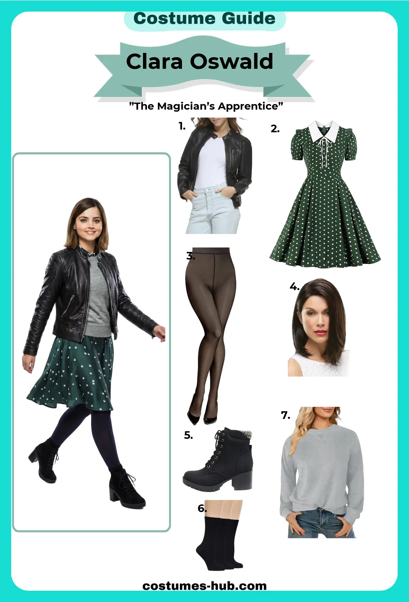 Clara Oswald Costume from Doctor Who's "The Magician’s Apprentice" Clara Oswald Costume from Doctor Who's