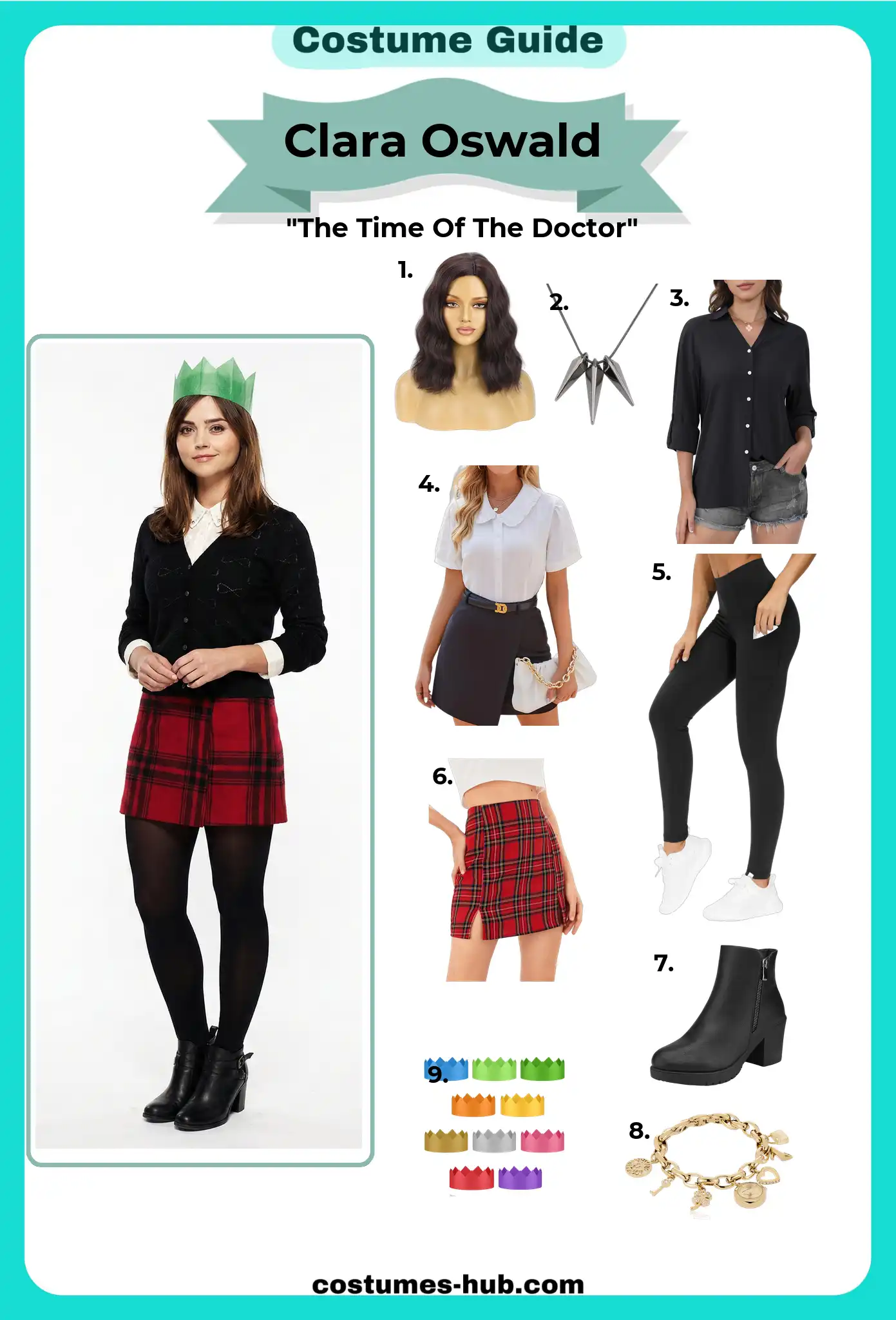 Clara Oswald Costume from Doctor Who's "The Time Of The Doctor" Clara Oswald Costume from Doctor Who's