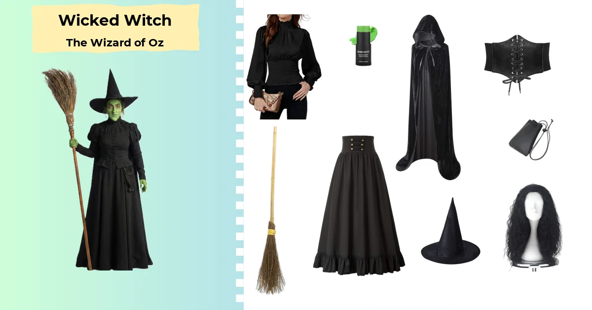 Wicked Witch of the West Costume from The Wizard of Oz