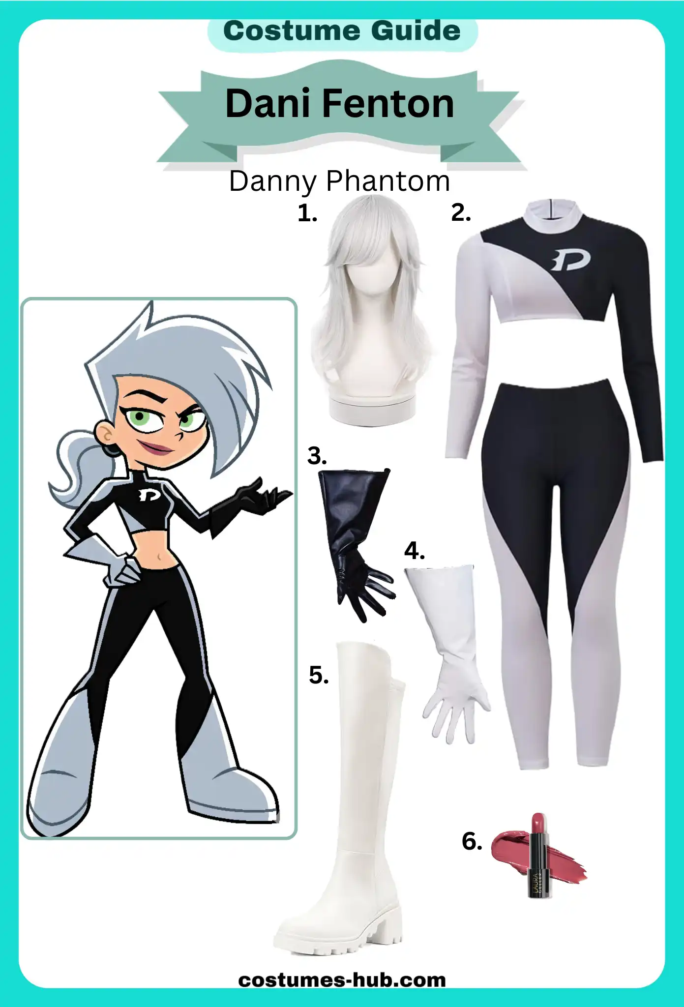 Dani Fenton (Danielle) Costume from Danny Phantom