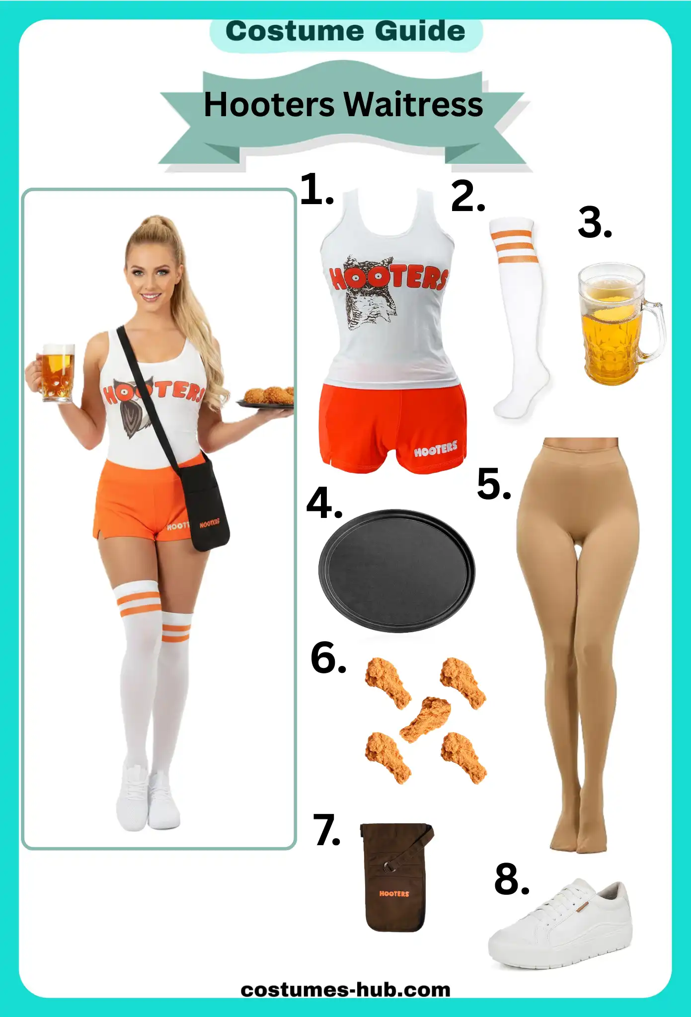 Hooters Waitress Costume