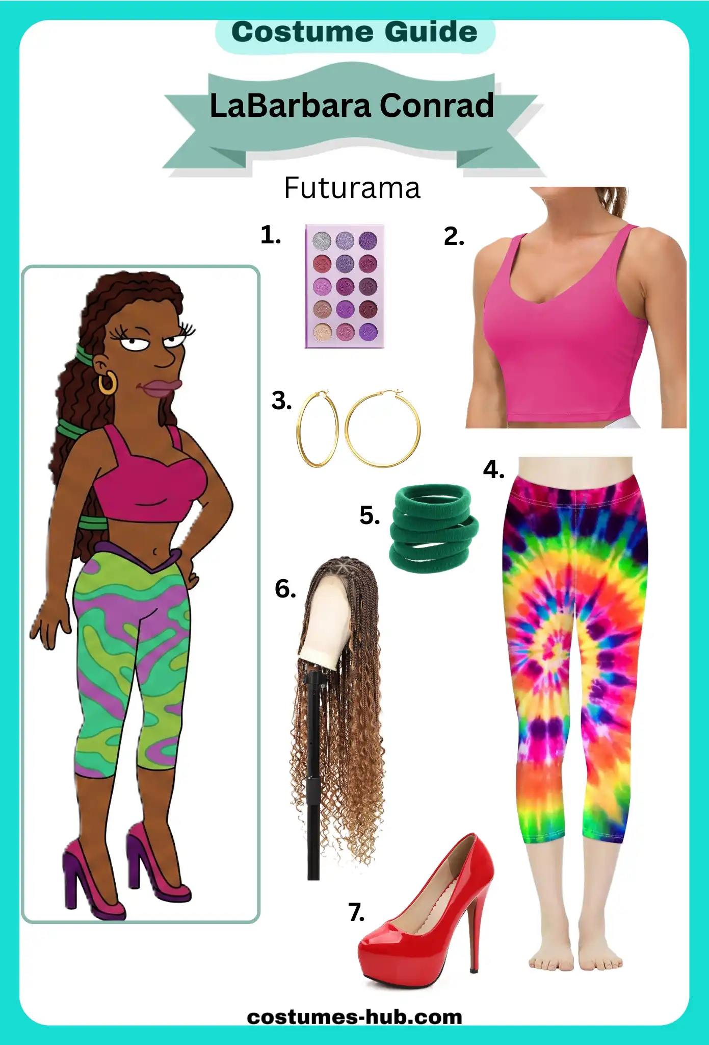 LaBarbara Conrad Costume from Futurama LaBarbara Conrad Costume from Futurama