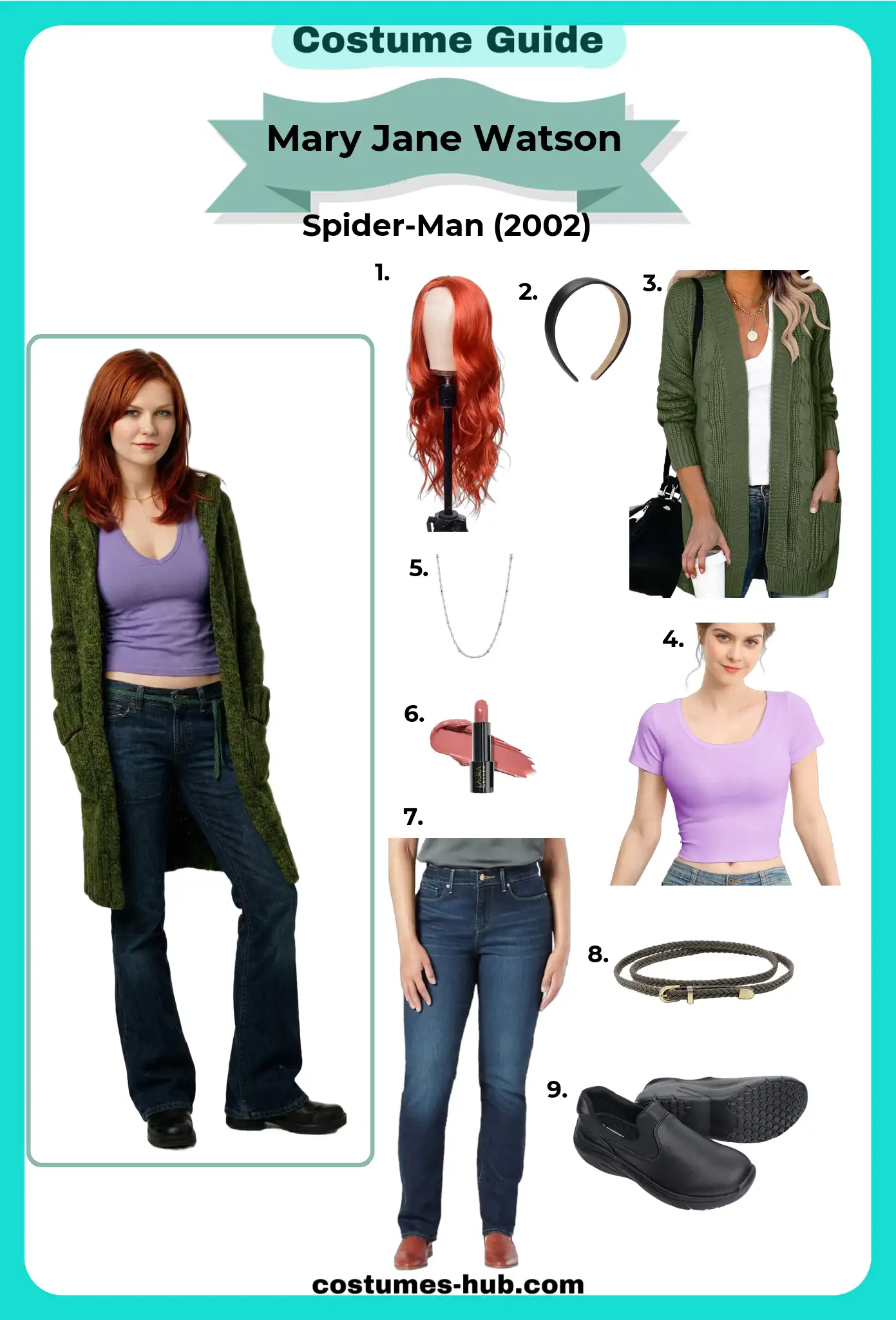 Mary Jane Watson Costume from Spider-Man (2002) Mary Jane Watson Costume from Spider-Man (2002)