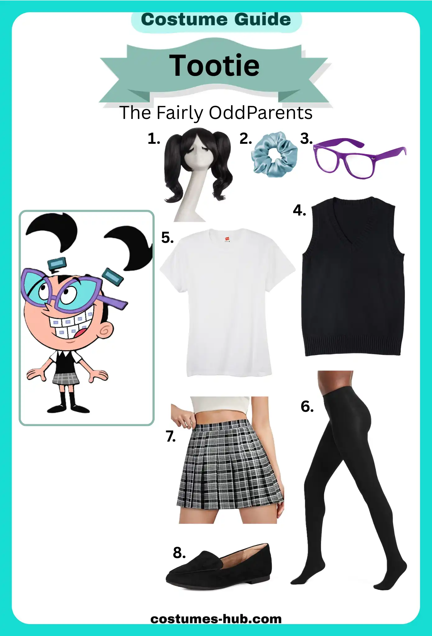 Tootie Costume from The Fairly OddParents