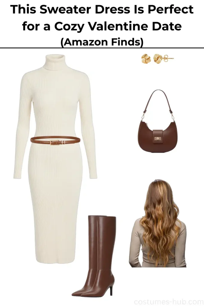 What to Wear to a Valentine’s Day Dinner (Sweater Dress Outfit) What to Wear to a Valentine’s Day Dinner (Sweater Dress Outfit)