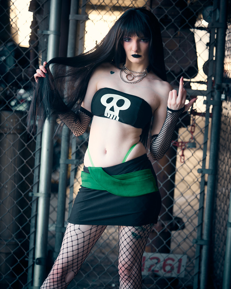 Sam Manson Costume from Danny Phantom Anime Expo 2024 243