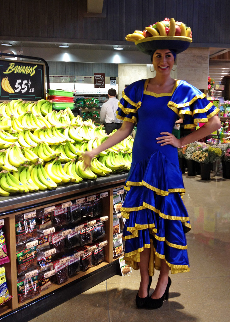 Miss Chiquita (Bananas) Costume from Mascotation Chiquita Banana Mascot Miss Chiquita