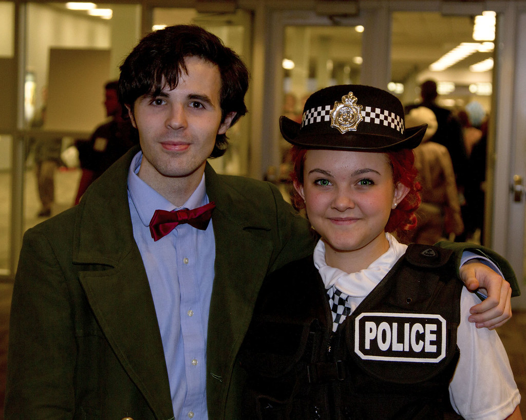 Dr. Who and Amy Pond