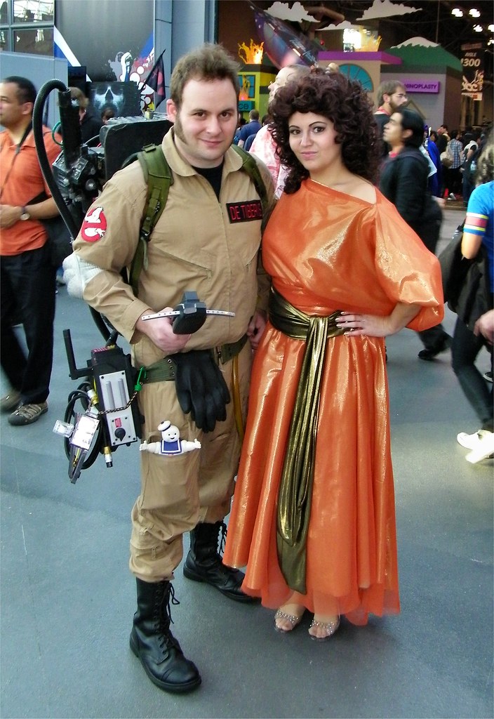 Ghostbuster and Dana Barrett Cosplay
