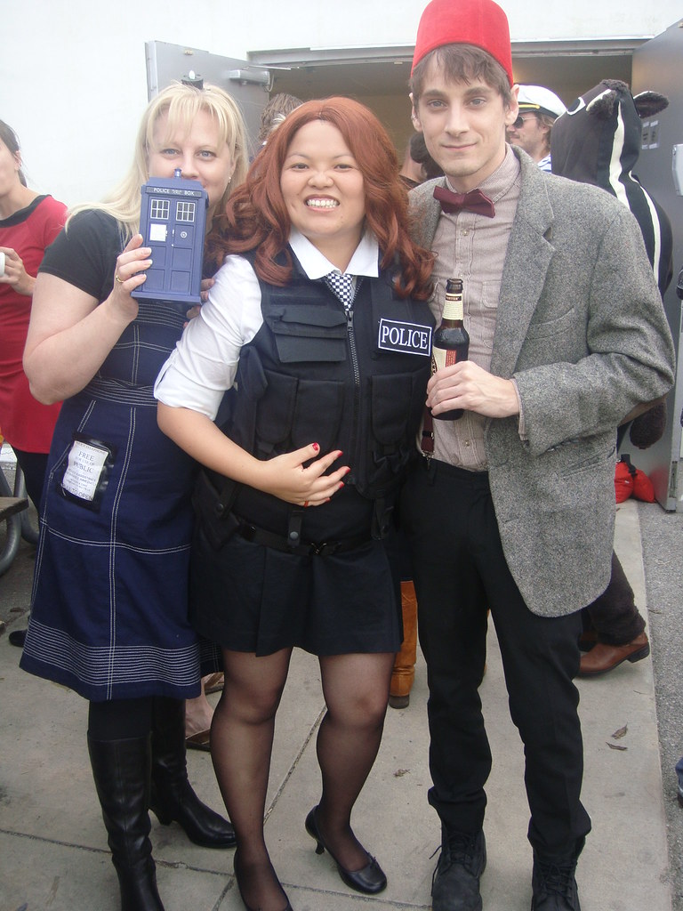 Tardis, Amy Pond, The Doctor