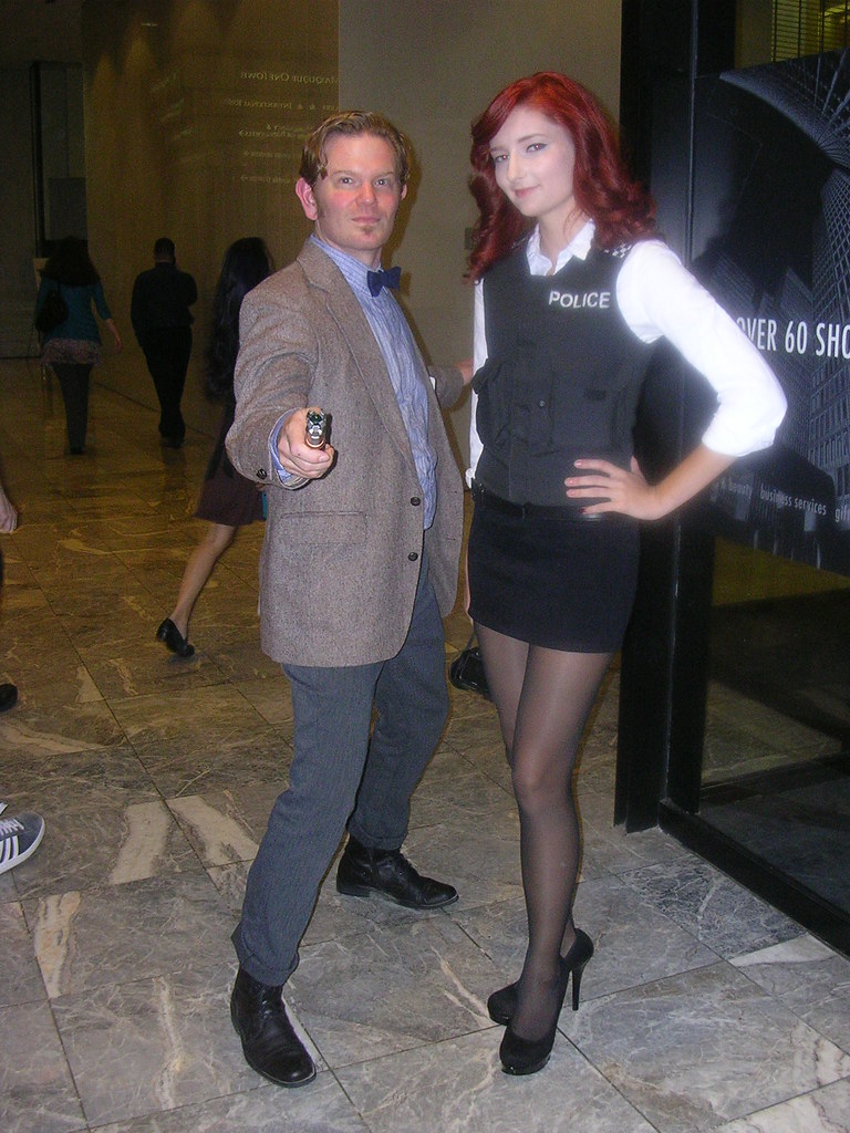 The Doctor and Amy Pond