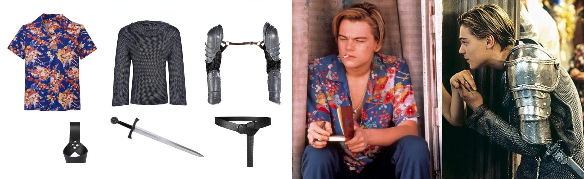 Romeo from Romeo + Juliet (1996) Costume Guide: How to Recreate the Look Romeo from Romeo + Juliet (1996) Costume Guide: How to Recreate the Look