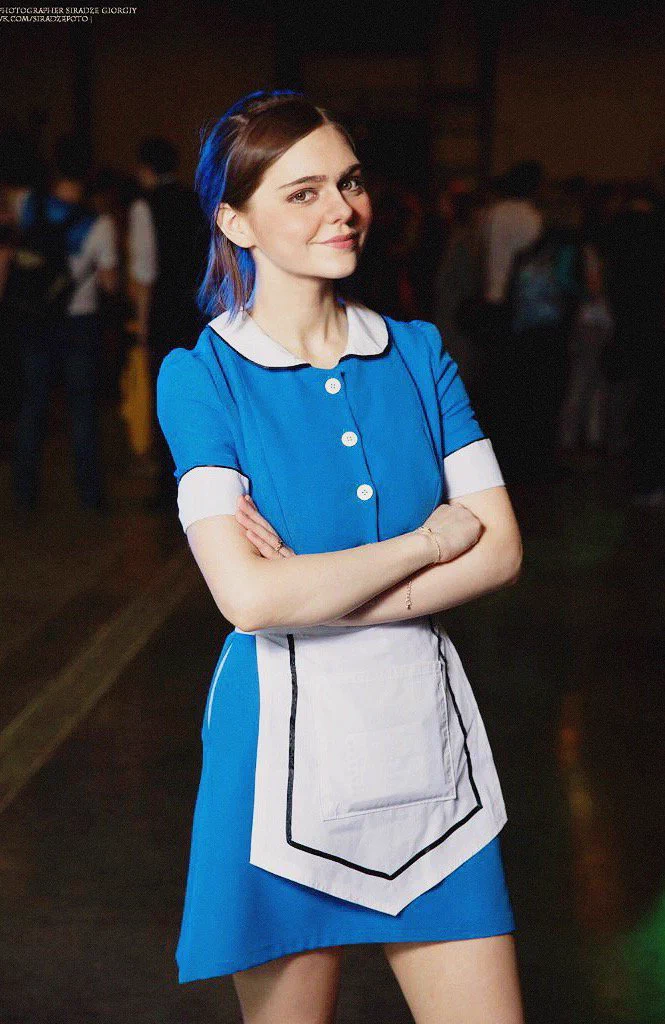Clara Oswald Waitress Costume from Doctor Who