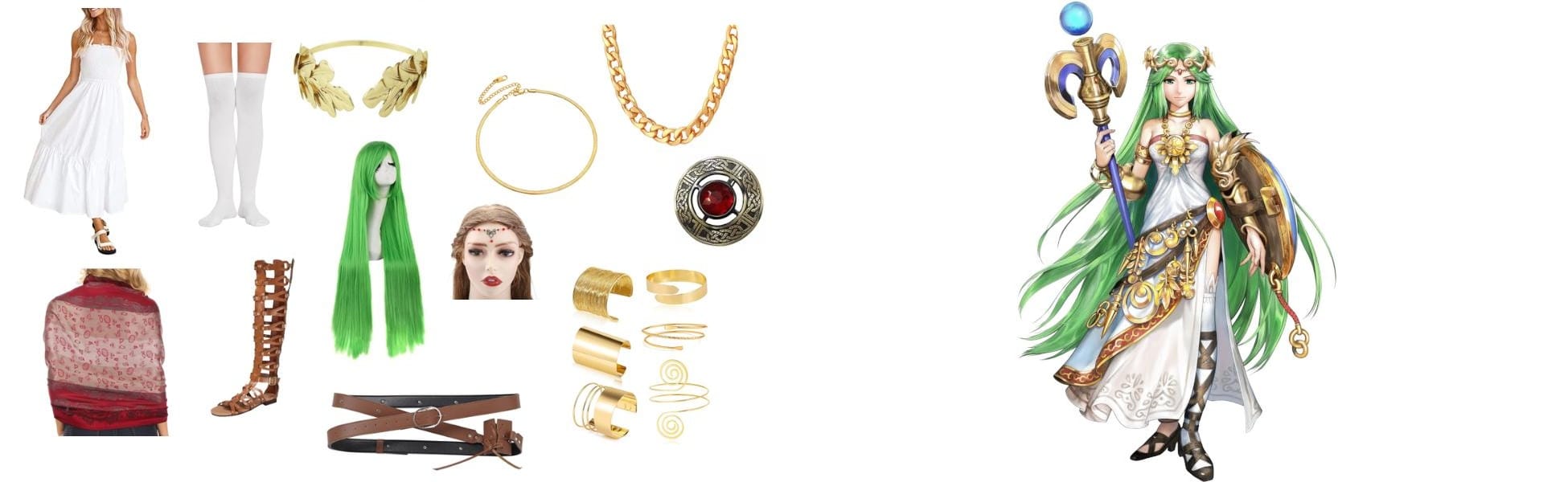 Palutena DIY Cosplay Costume Guide