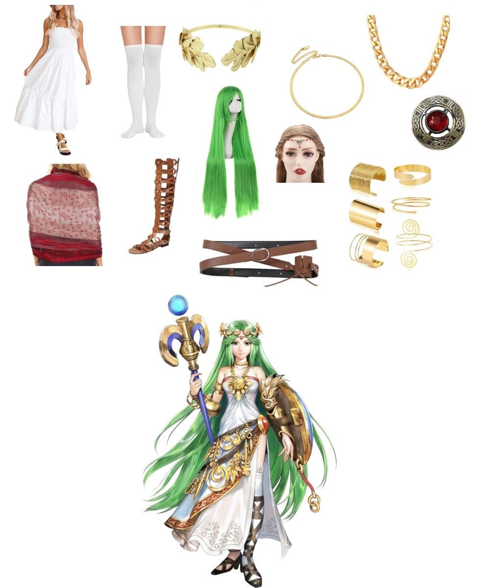 Palutena DIY Cosplay Costume Guide