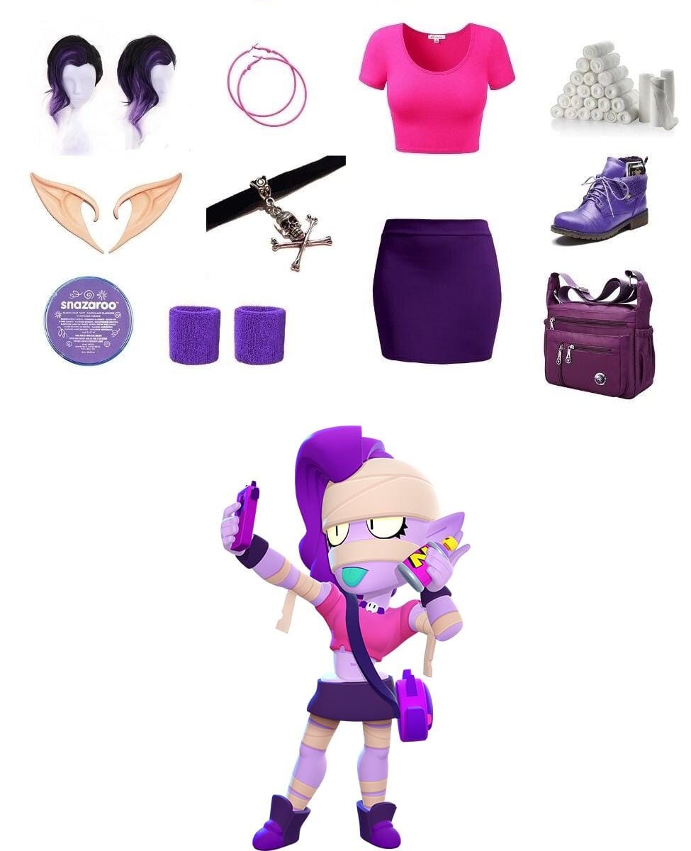 Emz Brawl Stars DIY Costume Guide