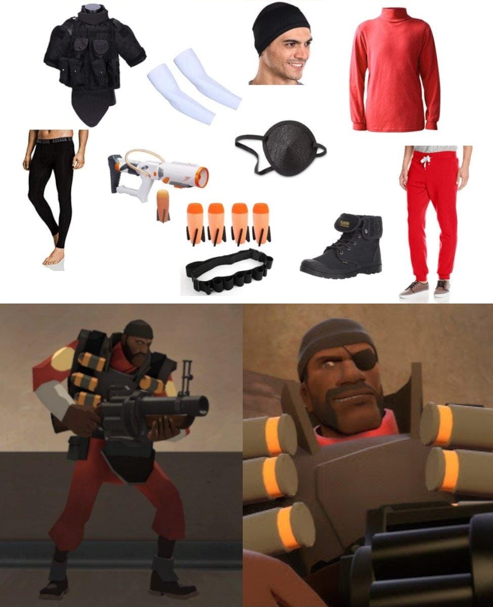 TF2 Demoman DIY Cosplay Guide TF2 Demoman DIY Cosplay Guide