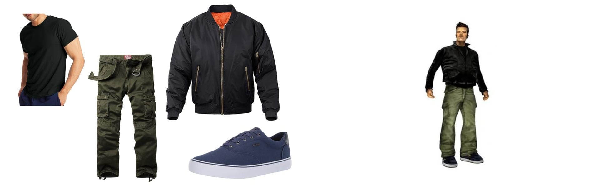 Claude from GTA III Costume Guide