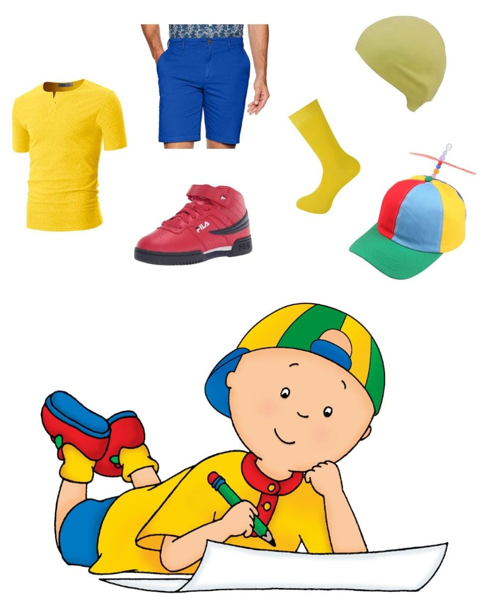 Caillou DIY Costume Guide Caillou DIY Costume Guide