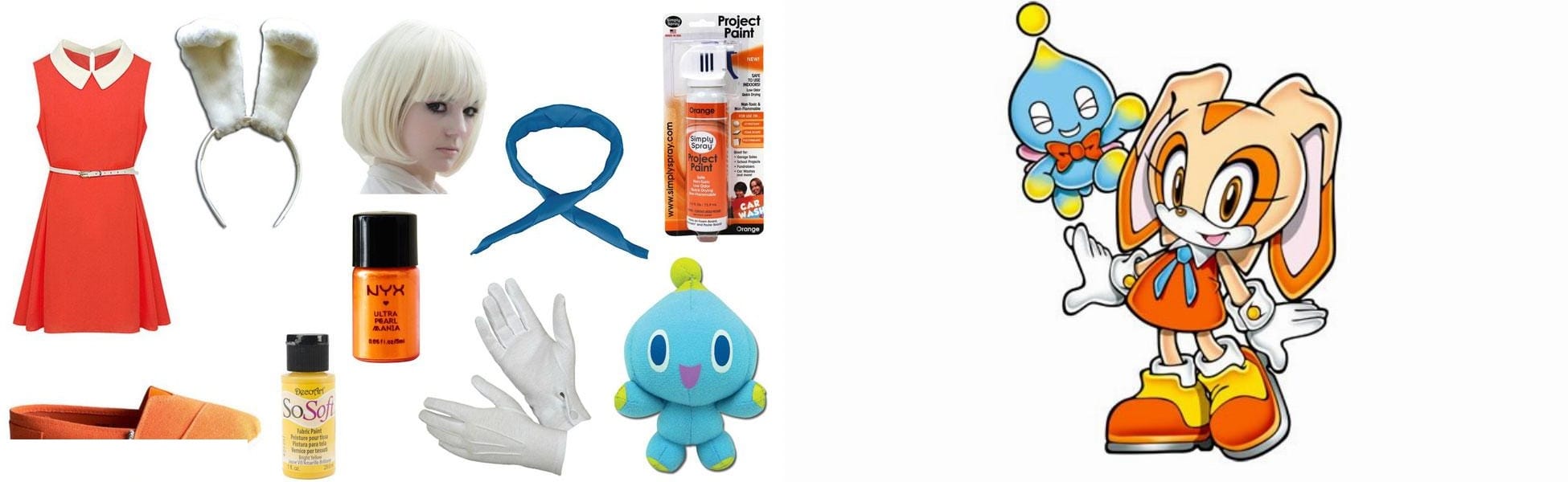 Cream the Rabbit DIY Costume Guide