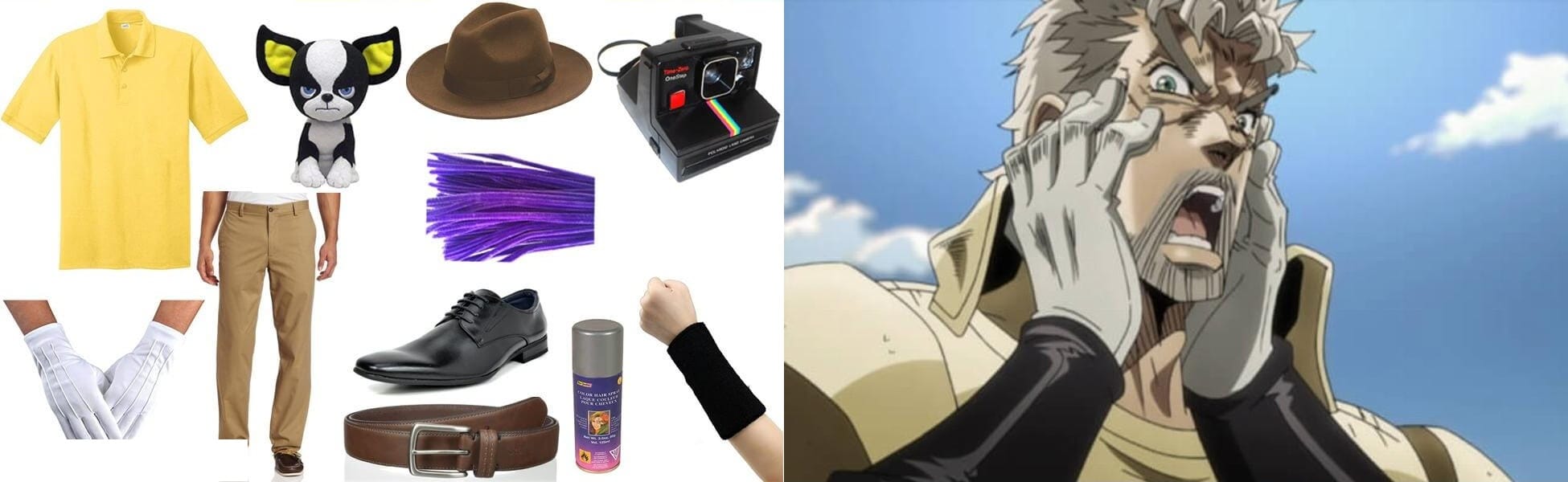 Old Joseph Joestar DIY Costume Guide Old Joseph Joestar DIY Costume Guide