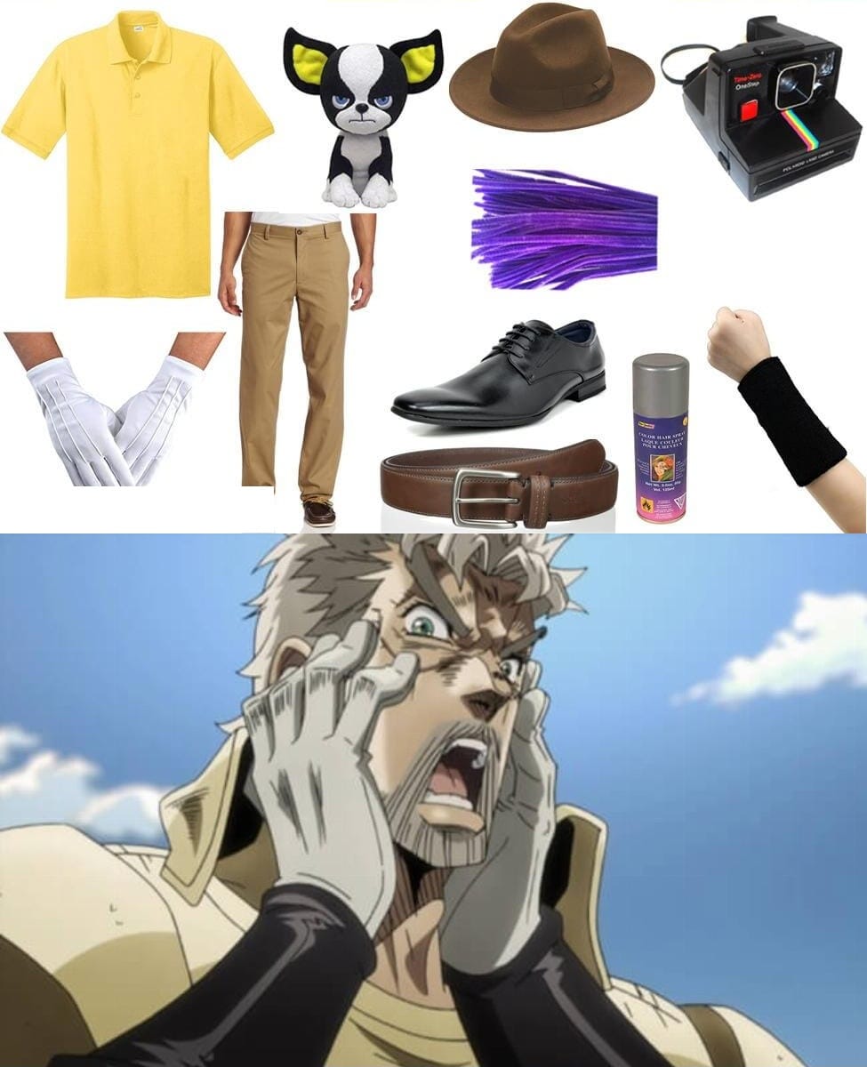Old Joseph Joestar DIY Costume Guide Old Joseph Joestar DIY Costume Guide
