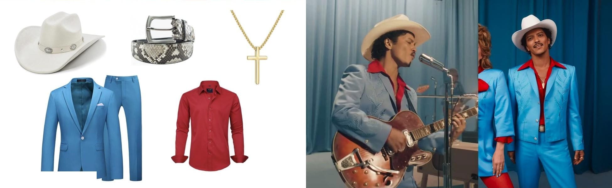 Bruno Mars Die With A Smile Costume Guide