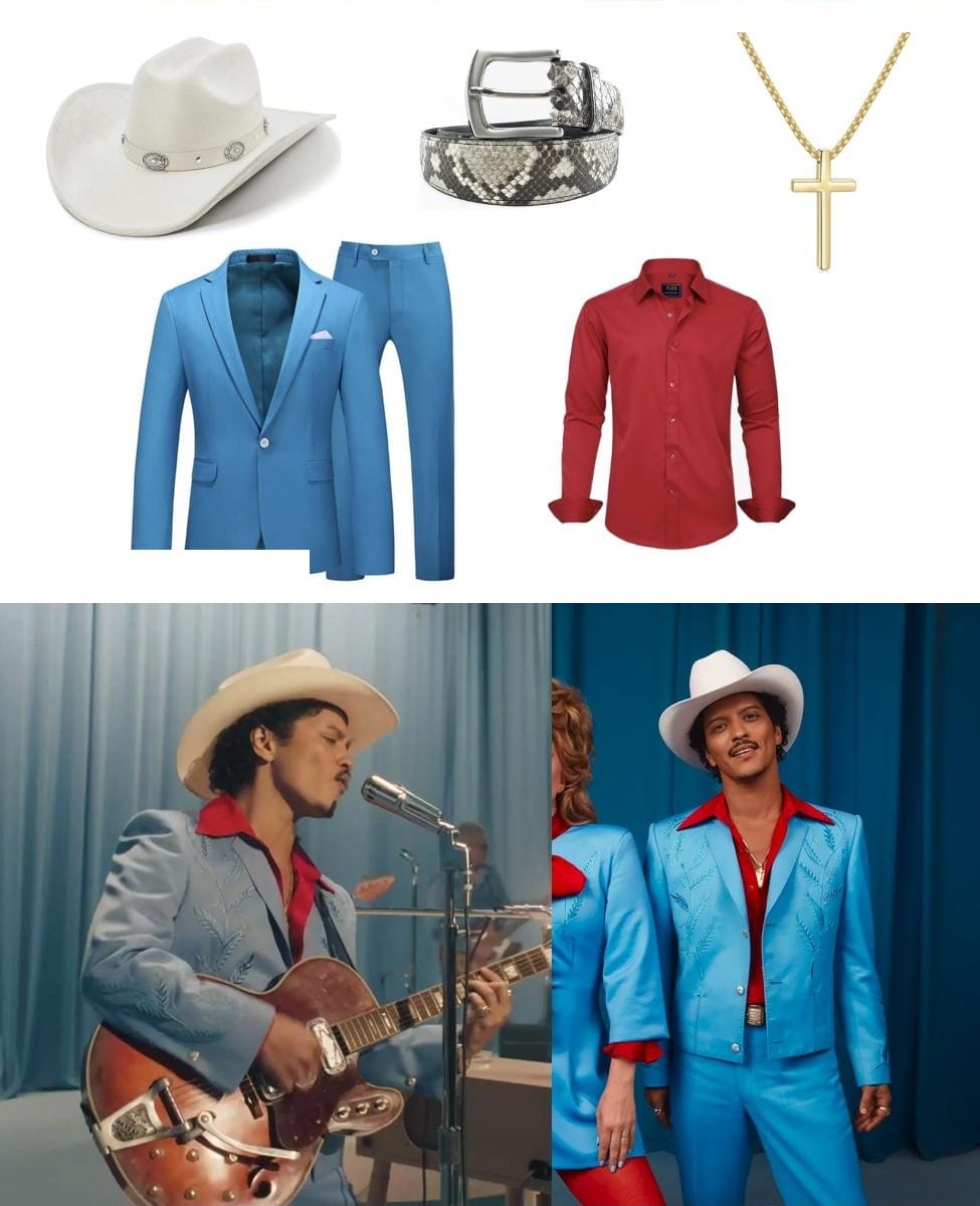 Bruno Mars Die With A Smile Costume Guide