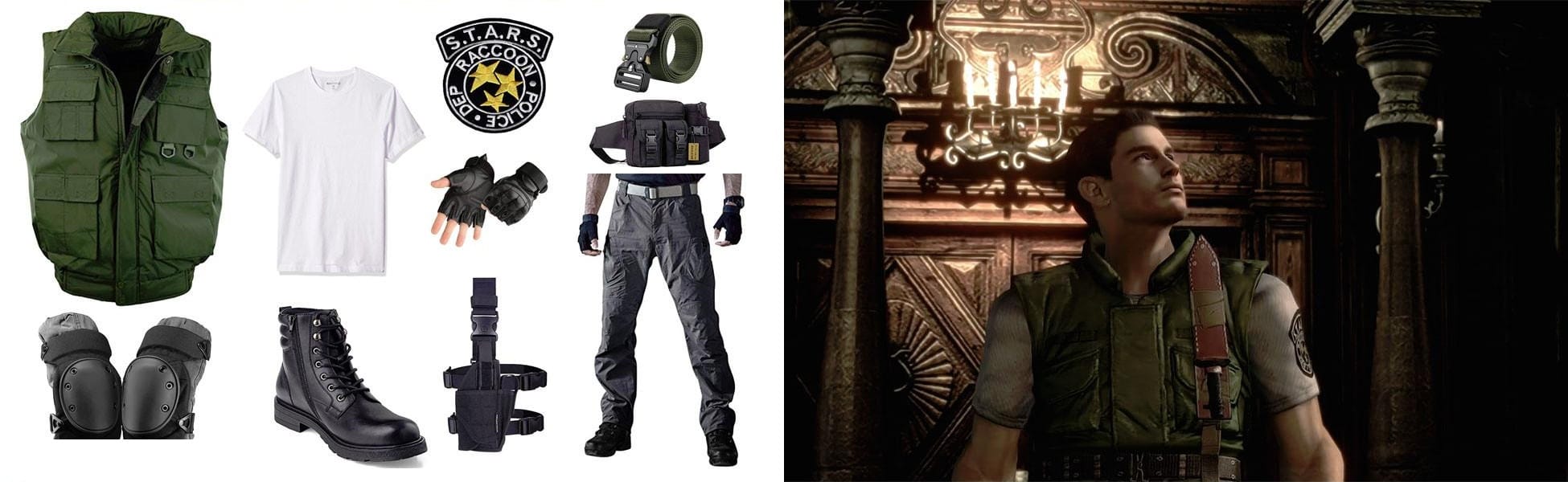 Chris Redfield Resident Evil 1 Costume Guide