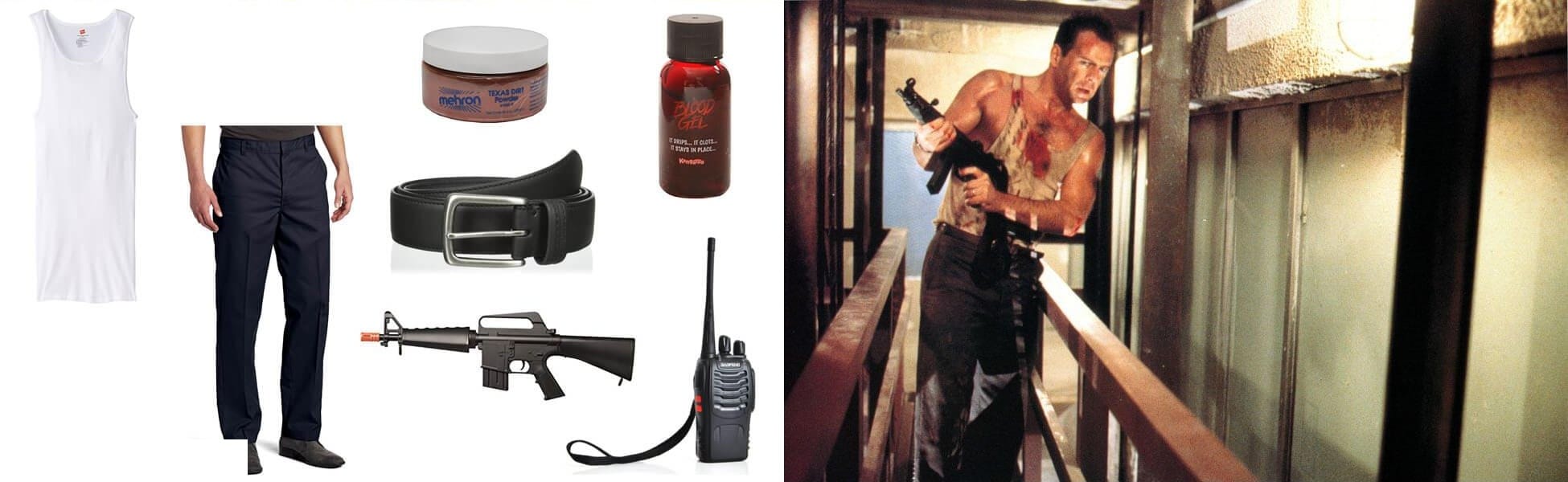 John McClane Die Hard DIY Costume Guide