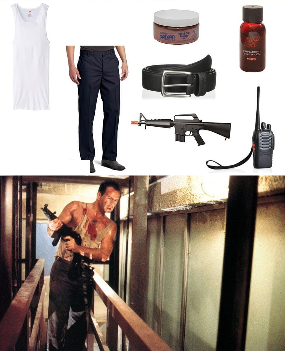 John McClane Die Hard DIY Costume Guide