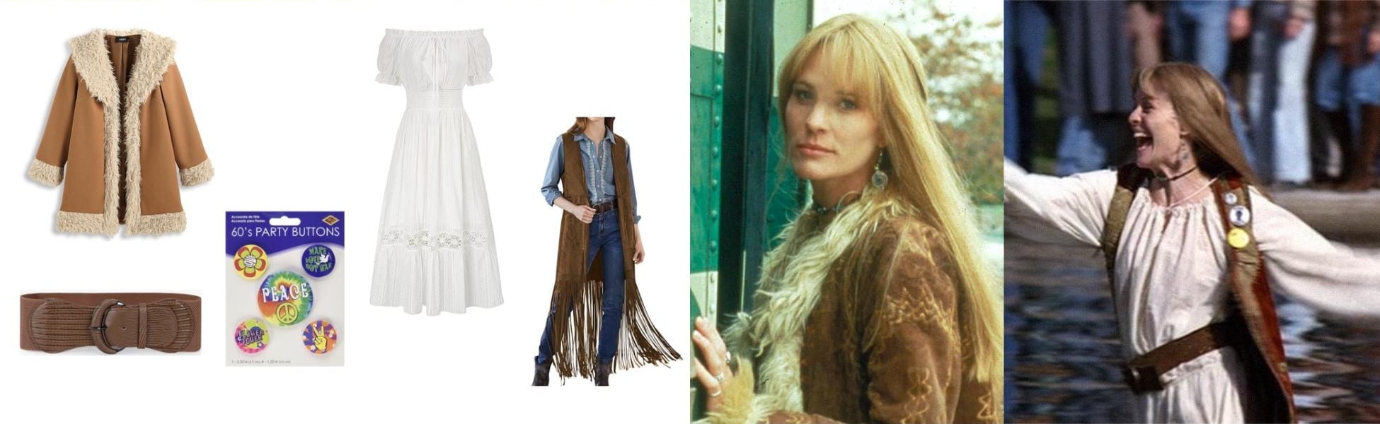 Jenny from Forrest Gump DIY Costume Guide