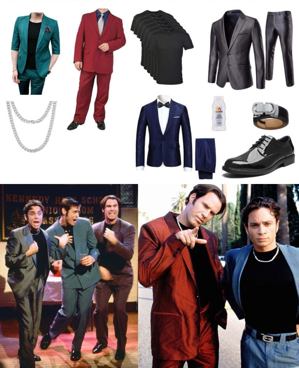 Roxbury Guys DIY Costume Guide