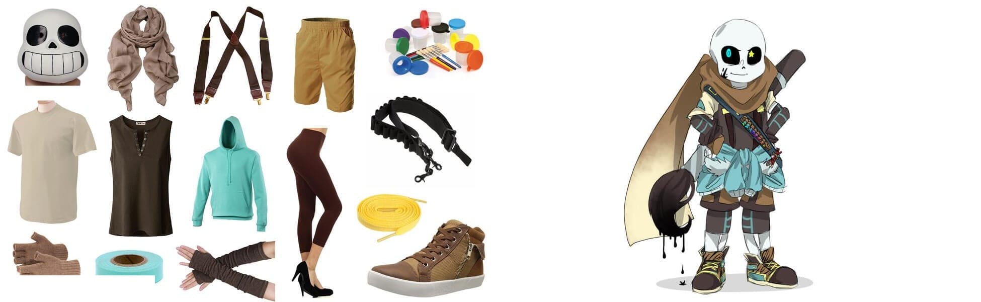 Ink Sans DIY Costume Guide