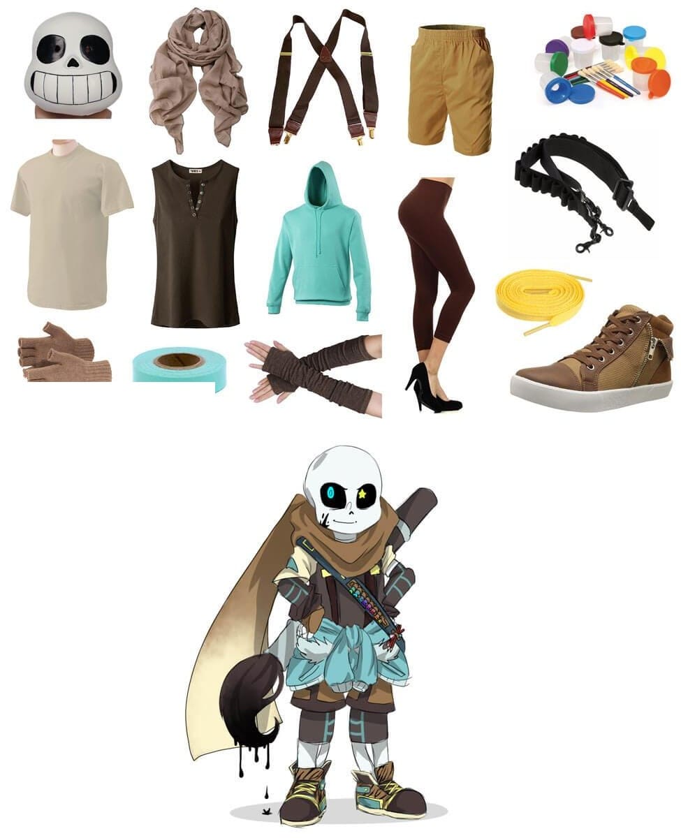 Ink Sans DIY Costume Guide