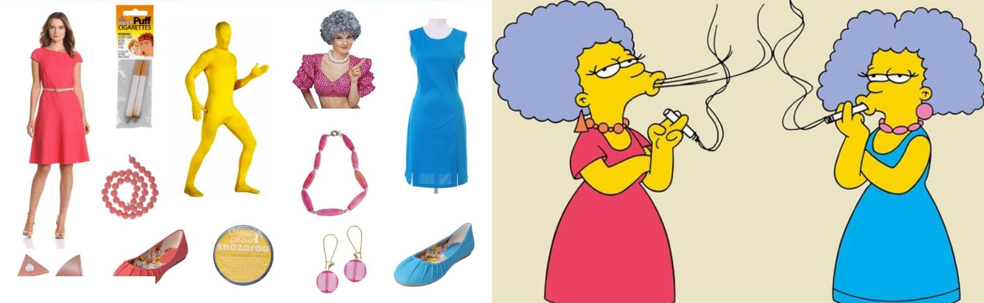 Patty and Selma DIY Costume Guide