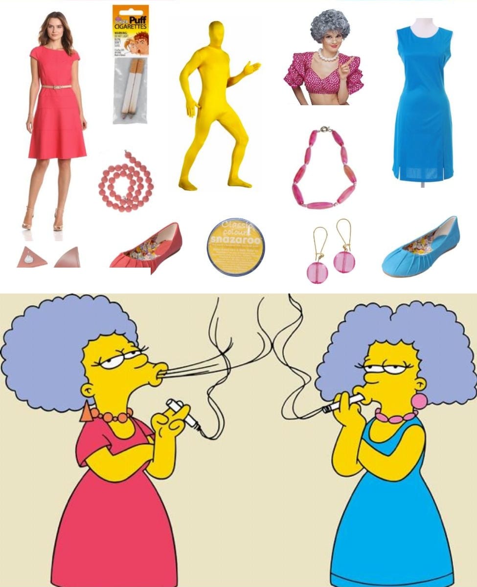 Patty and Selma DIY Costume Guide