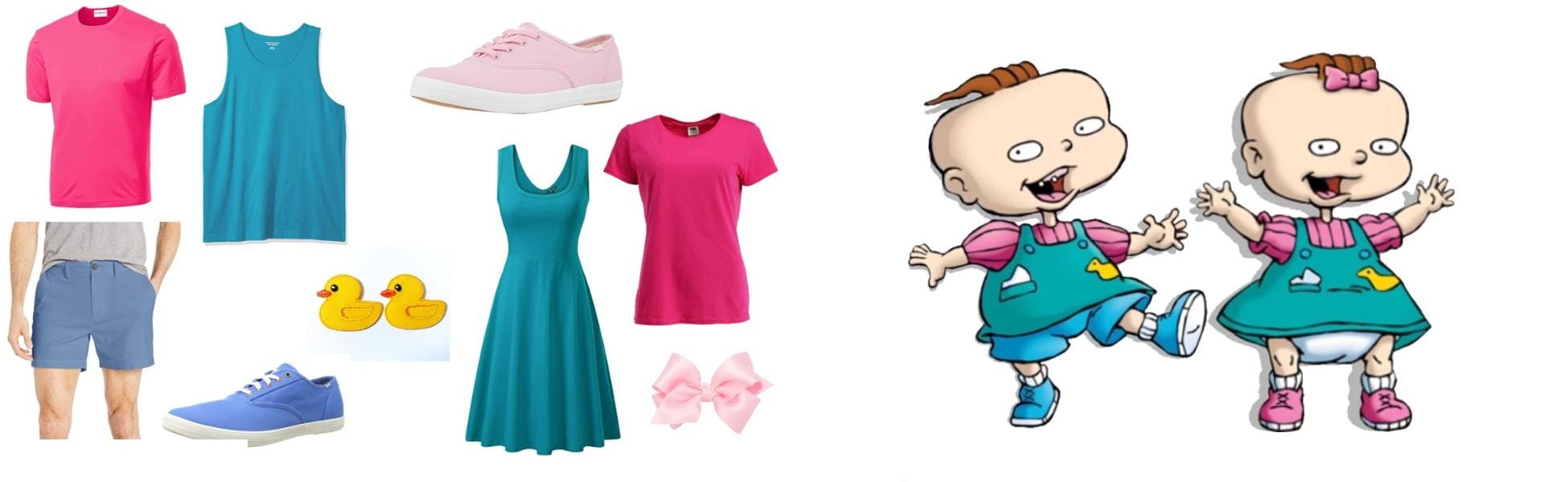 Phil and Lil DeVille Rugrats Costume Guide
