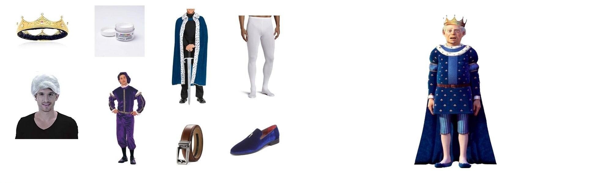 King Harold from Shrek Costume Guide